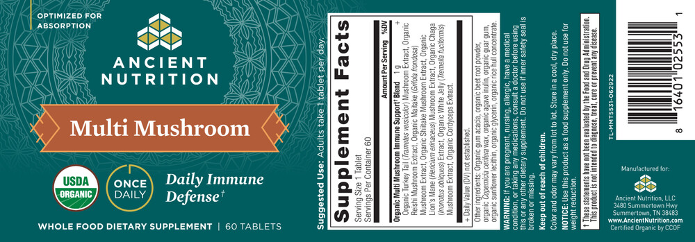 Product image for Multi Mushroom.