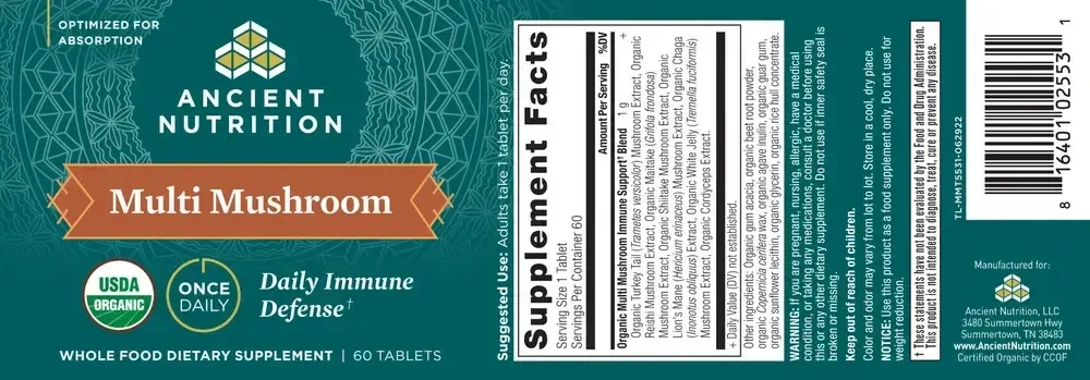 Product image for Multi Mushroom.