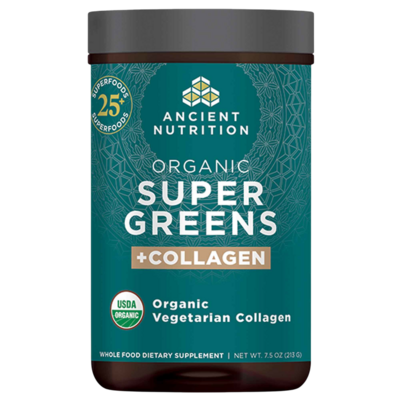 Organic SuperGreens + Collagen 213 Grams