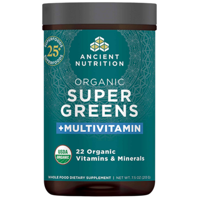 Organic SuperGreens + Multivitamin - Powder 213 Grams