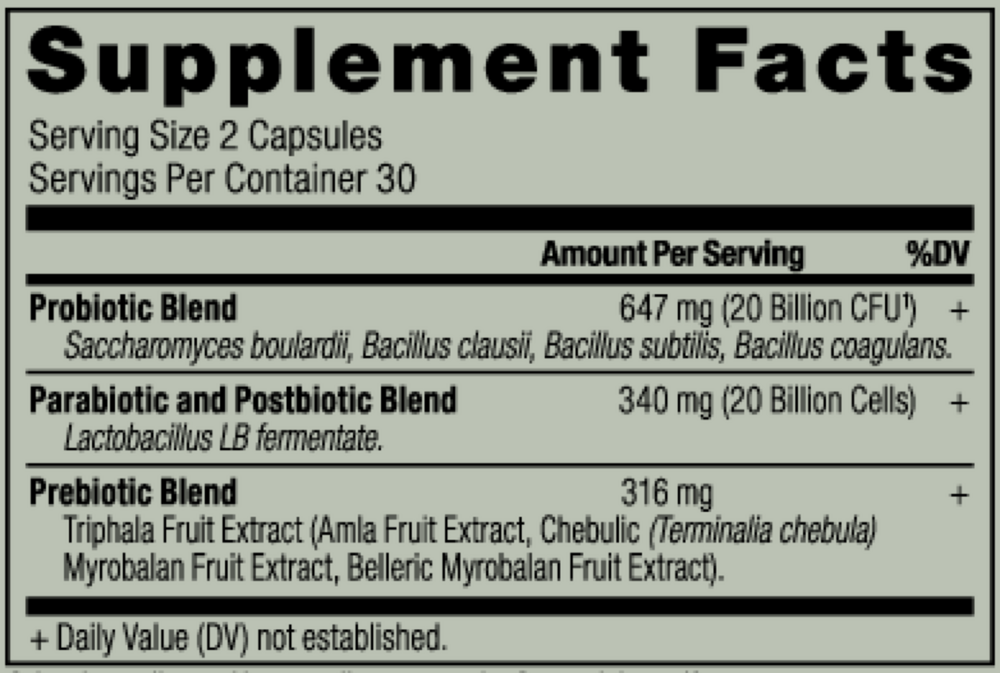 Product image for SBO Probiotic - Trinity.