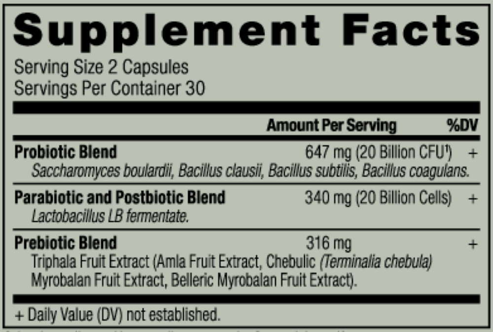 Product image for SBO Probiotic - Trinity.