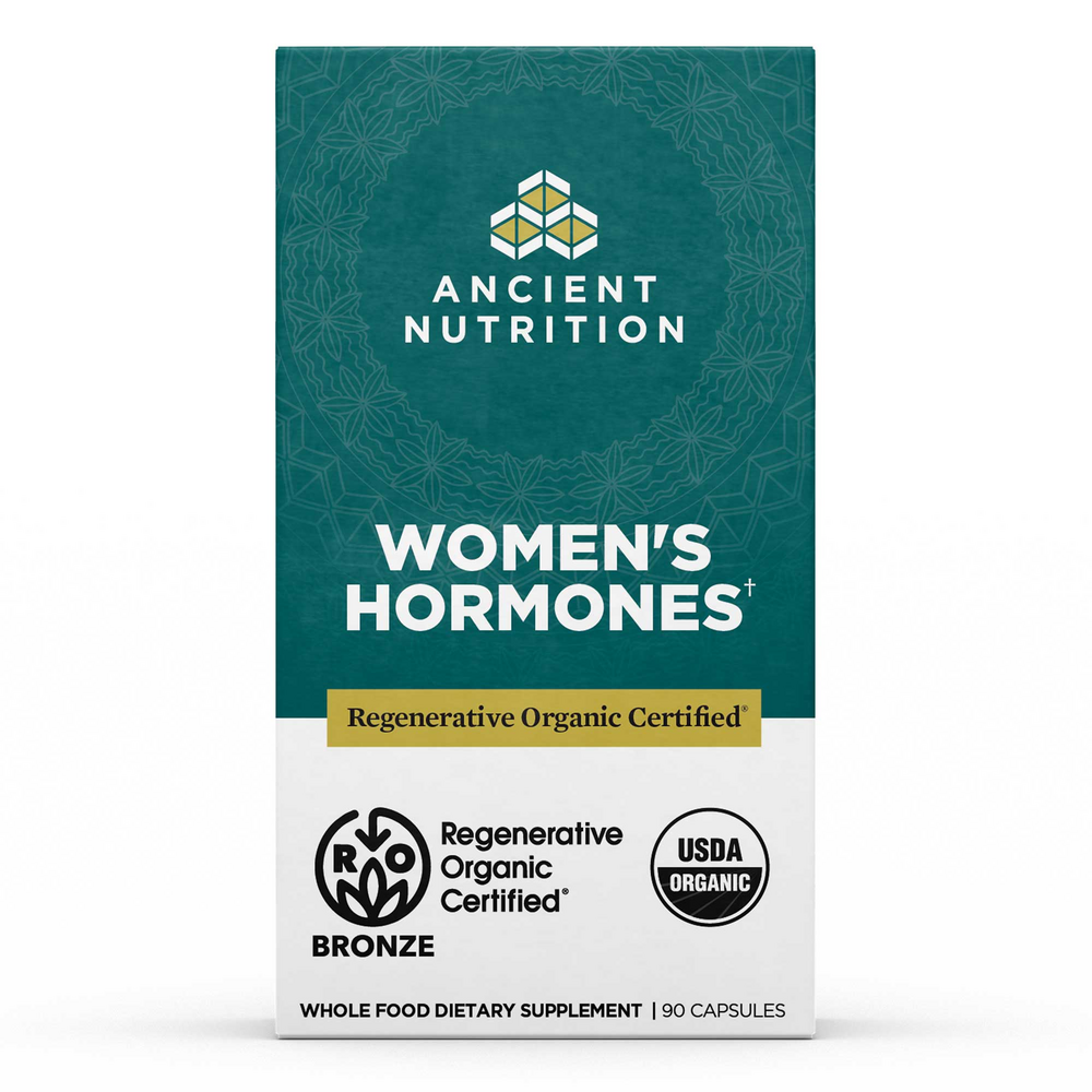 Product image for Regenerative Organic Certified Women&#39;s Hormones.