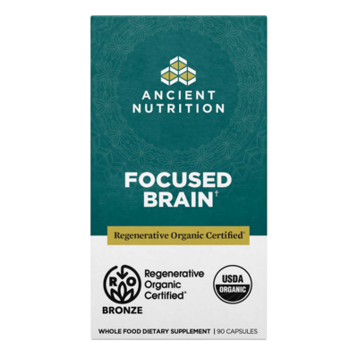 Regenerative Organic Certified Focused Brain 90 capsules