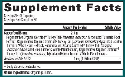 Product image for Regenerative Organic Certified Turmeric.