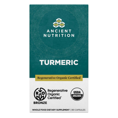 Regenerative Organic Certified Turmeric 90 capsules