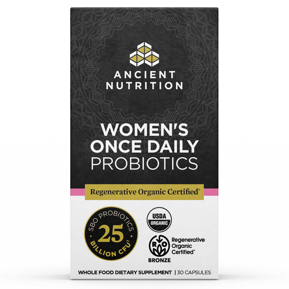 Product image for Regenerative Organic Certified Women’s Once Daily Probiotics 25B.