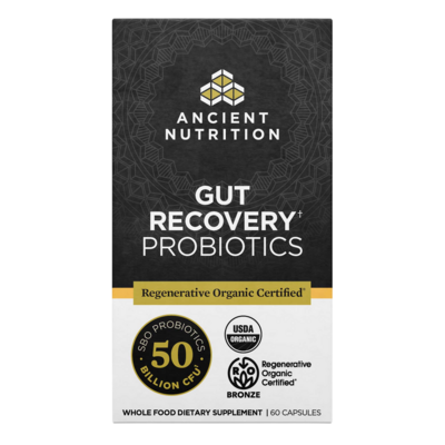 Regenerative Organic Certified Gut Recovery Probiotics 50B 60 capsules Regenerative Organic Certified Gut Recovery Probiotics 50B 60 capsules