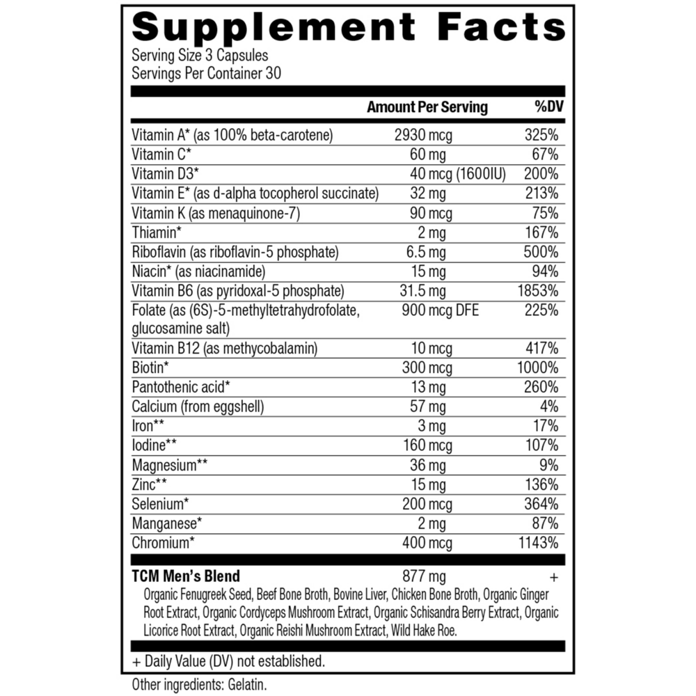 Product image for Ancient Multivitamin - Men's.