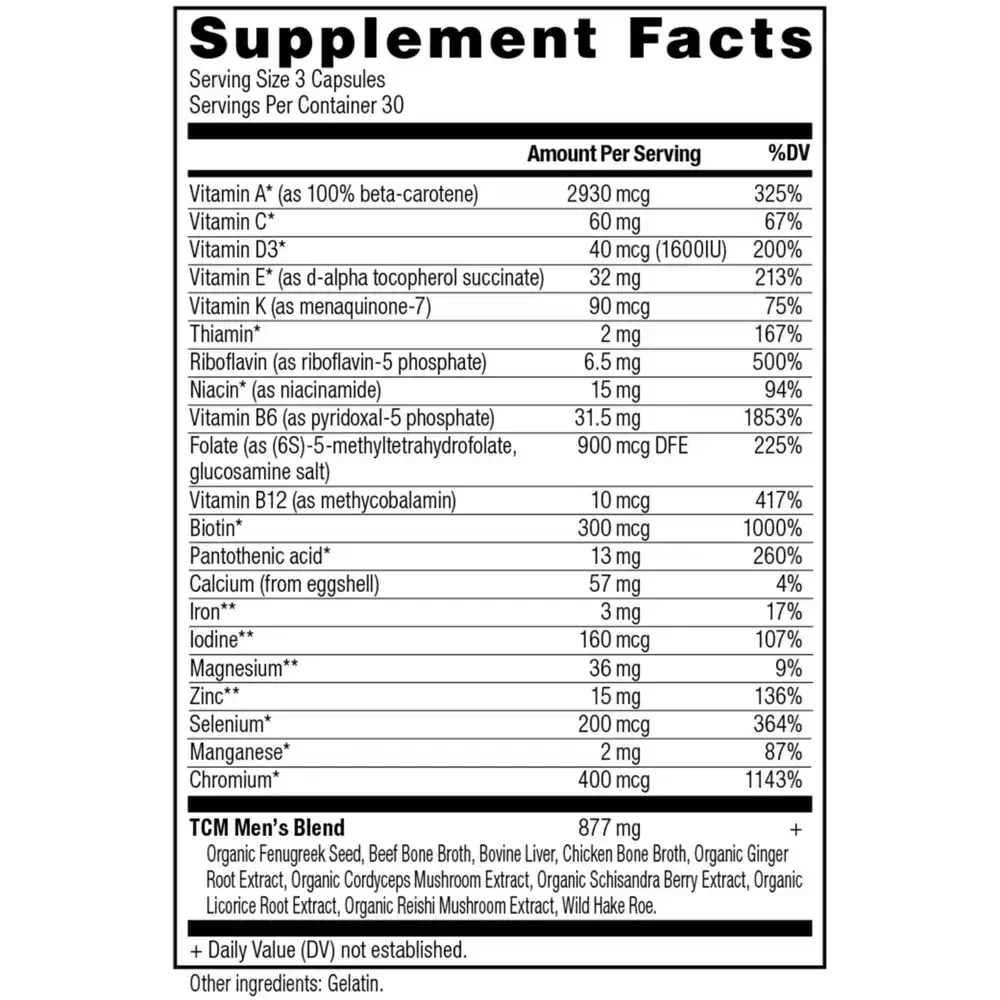 Product image for Ancient Multivitamin - Men's.