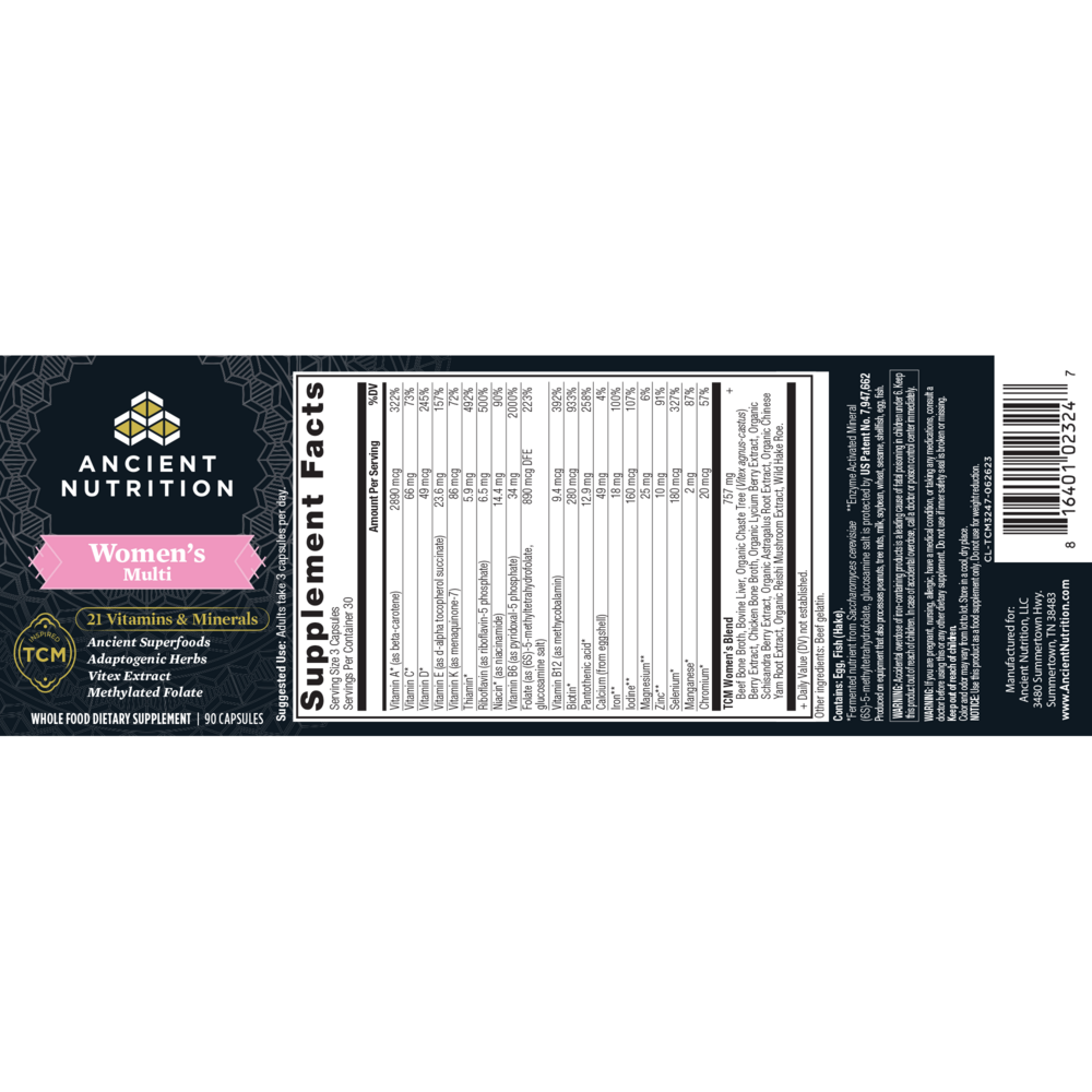 Product image for Ancient Multivitamin - Women's.