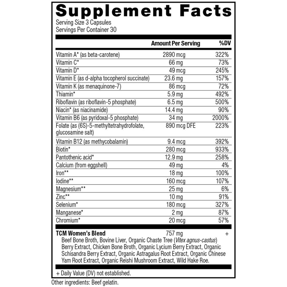 Product image for Ancient Multivitamin - Women's.