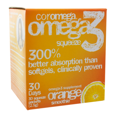 Omega-3 Squeeze Orange 30 packets