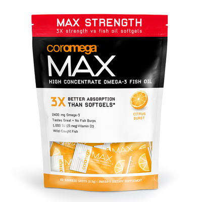 Coromega MAX Citrus Burst product image