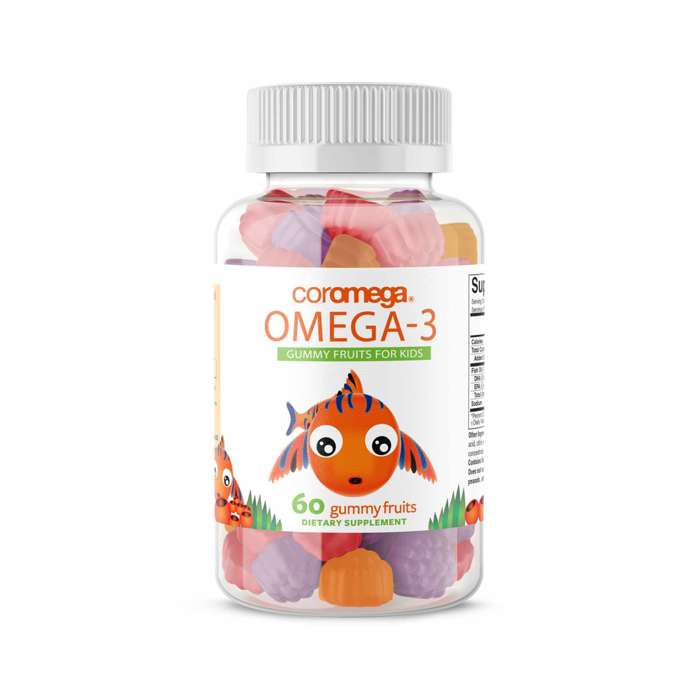 Coromega Omega-3 Gummy Fruits for Kids product image