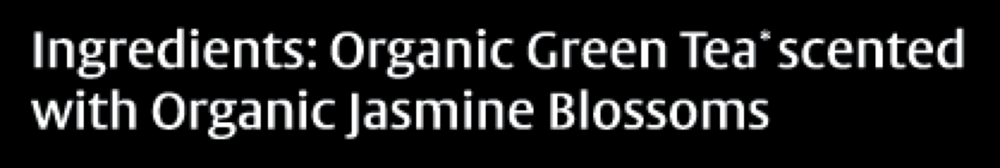 Product image for Jasmine Green Tea.