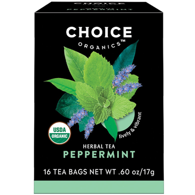 Peppermint Tea Organic 16 Tea Bags