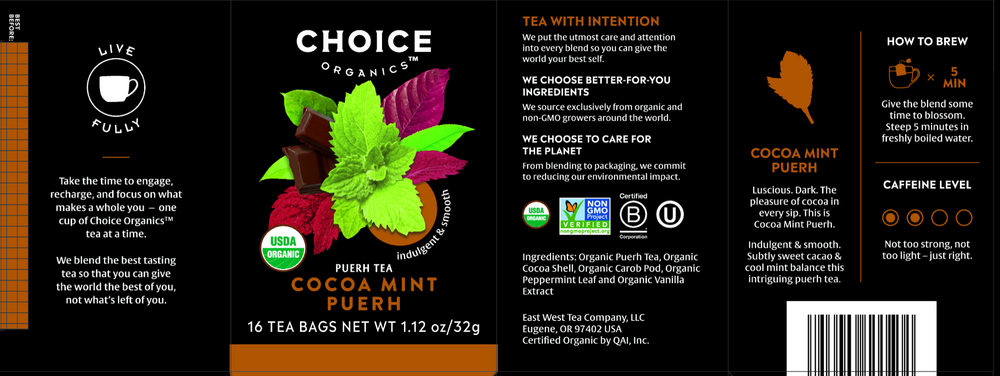 Product image for Cocoa Mint Puerh.
