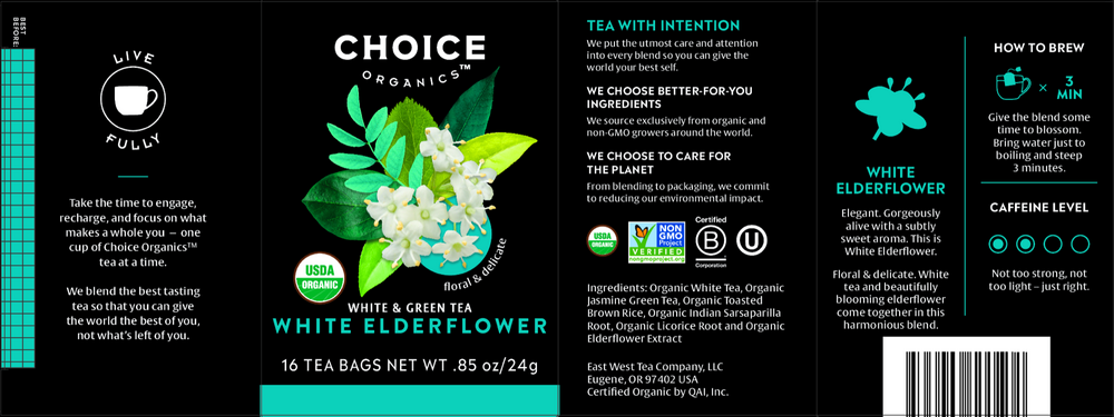 Product image for White Elderflower.