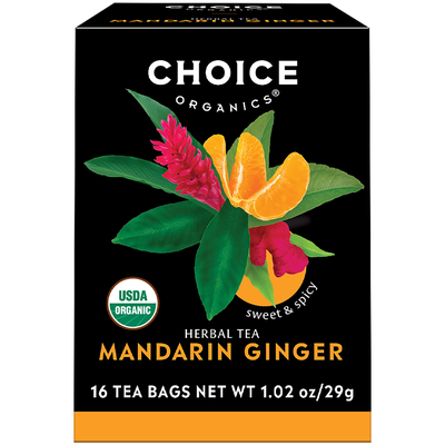 Mandarin Ginger Tea (16 Tea Bags)
