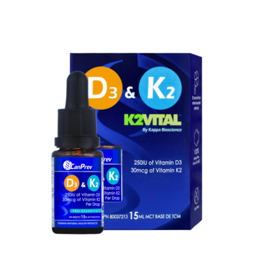 Product image for D3 &amp; K2 Drops - MCT base (15 Milliliters).
