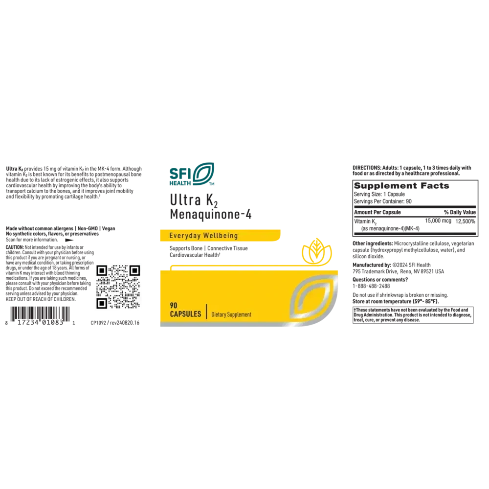 Product image for Ultra K2 Menaquinone - 4.