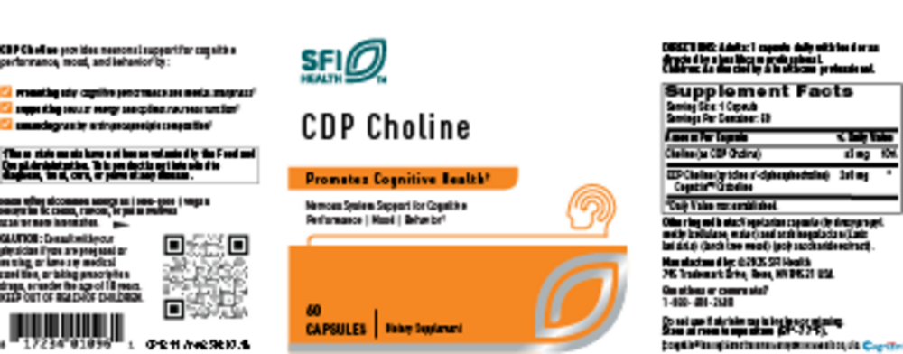 Product image for CDP Choline.