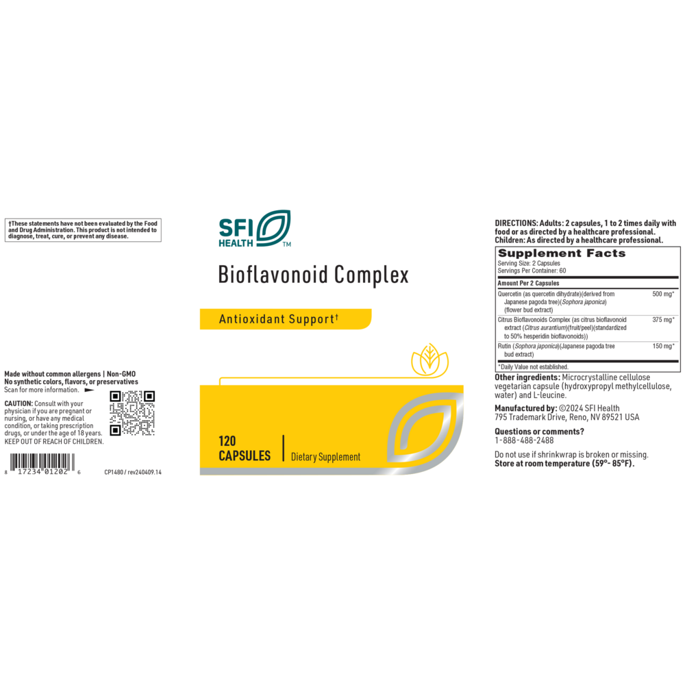 Product image for Bioflavonoid Complex.