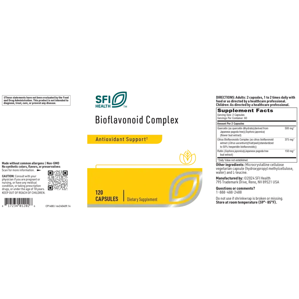 Product image for Bioflavonoid Complex.
