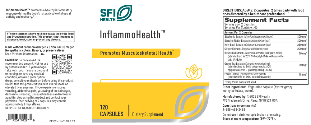 Product image for InflammoHealth (formerly Advanced Inflammation Support).