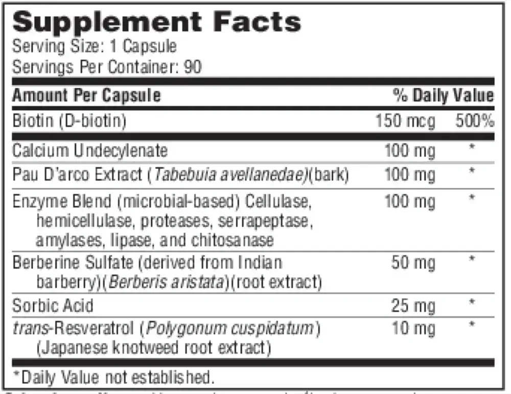 Product image for THER-BIOTIC® Candida Complex.