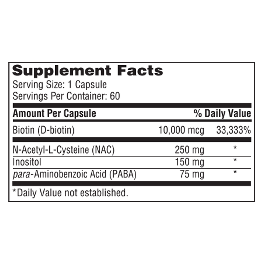 Product image for Hair and Nails Formula.
