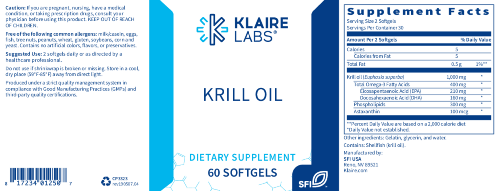 Product image for Krill Oil.