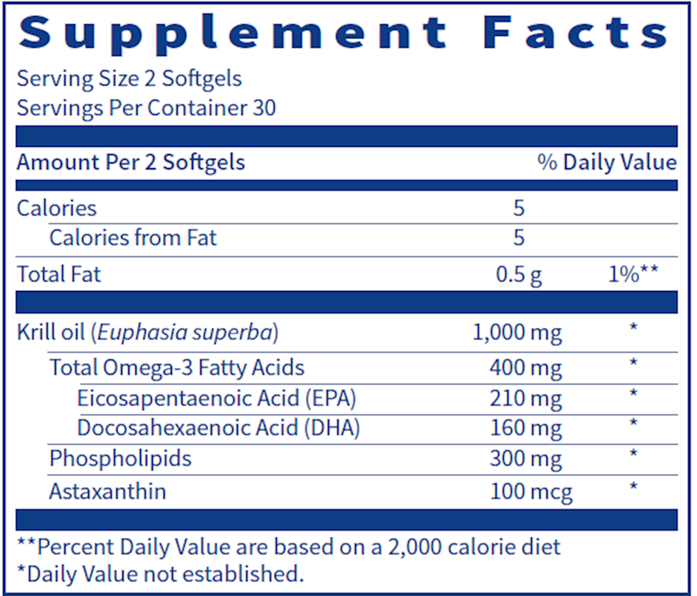 Product image for Krill Oil.