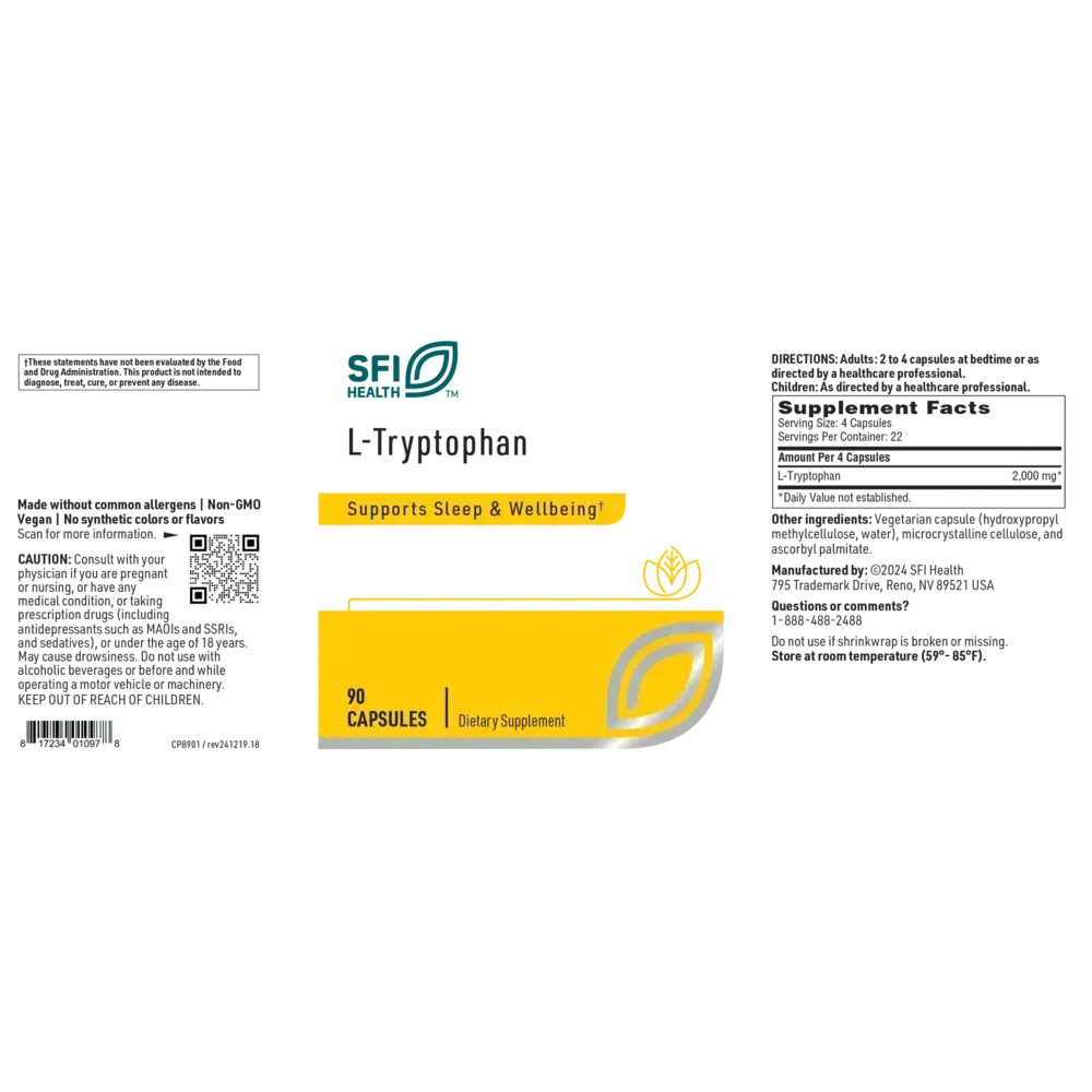 Product image for L-Tryptophan.