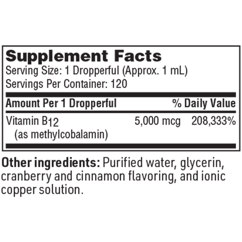 Product image for Vitamin B12 (Methycobalamin).
