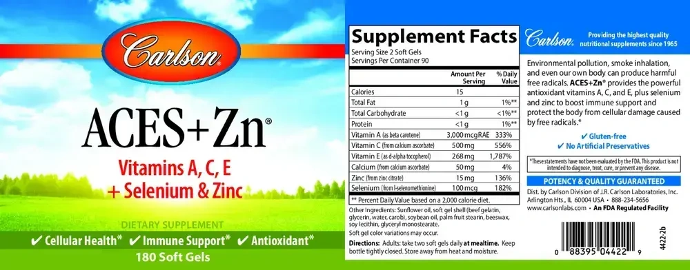 Product image for ACES + Zn.