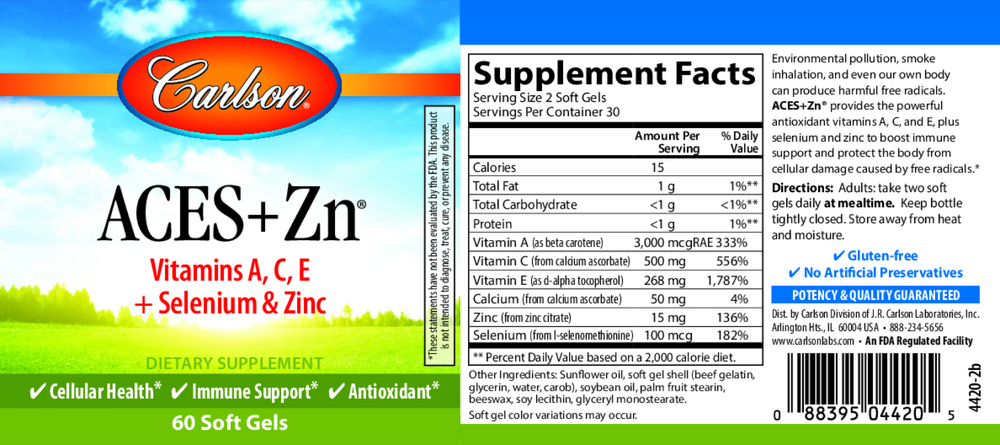 Product image for ACES + Zn.