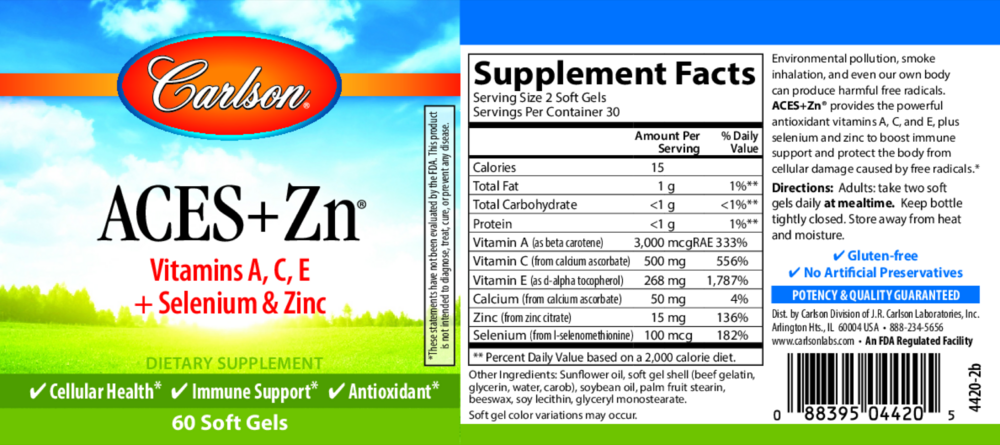 Product image for ACES + Zn.