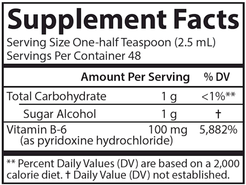 Product image for B-6 Liquid.