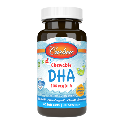 Kids Chewable DHA Orange 60 Softgels