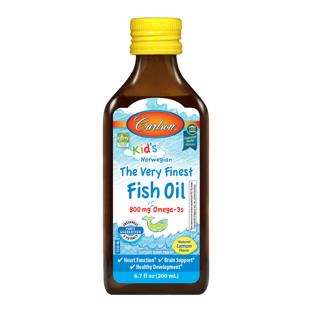 Carlson® for Kids Finest Fish Oil Lemon product image