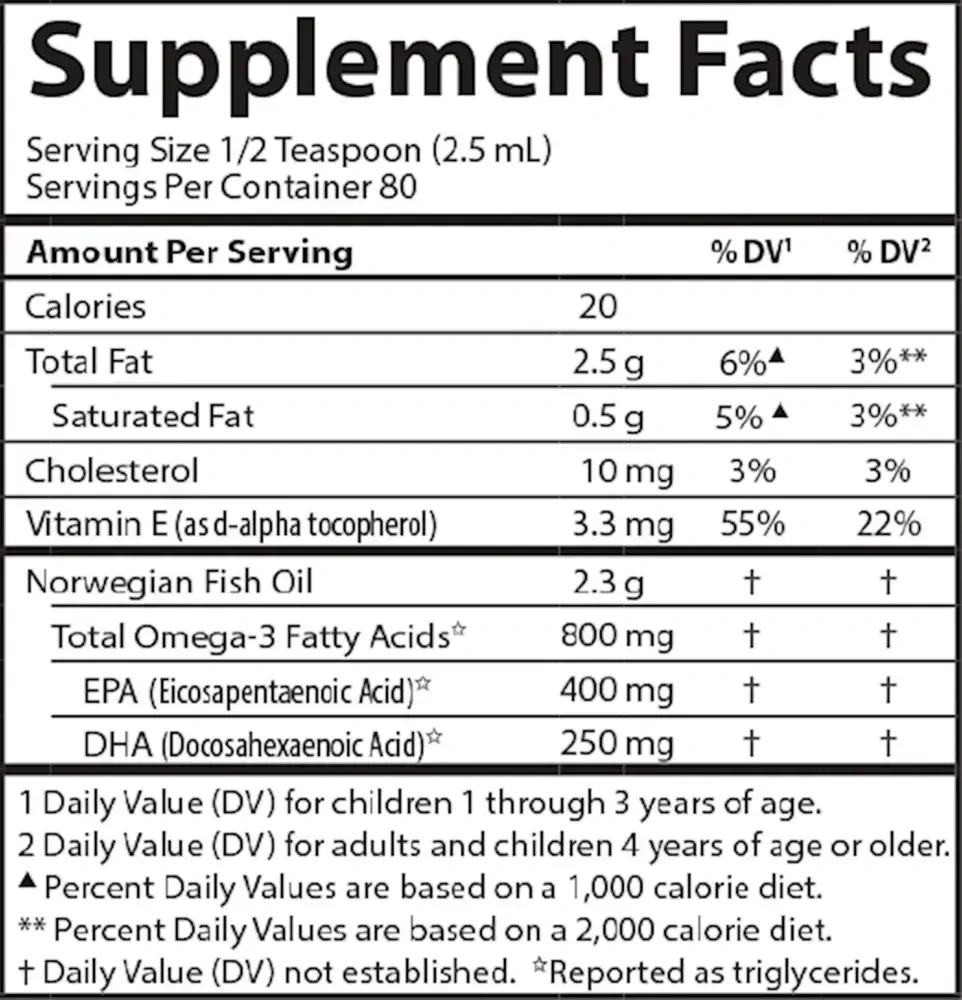 Product image for Carlson® for Kids Finest Fish Oil Lemon.