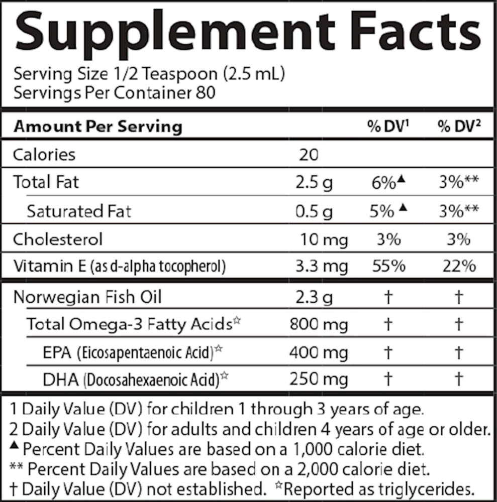 Product image for Carlson® for Kids Finest Fish Oil Orange.