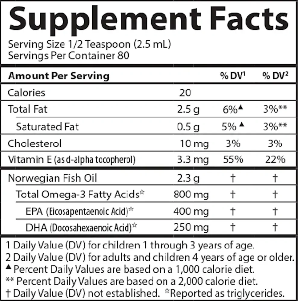 Product image for Carlson® for Kids Finest Fish Oil Orange.