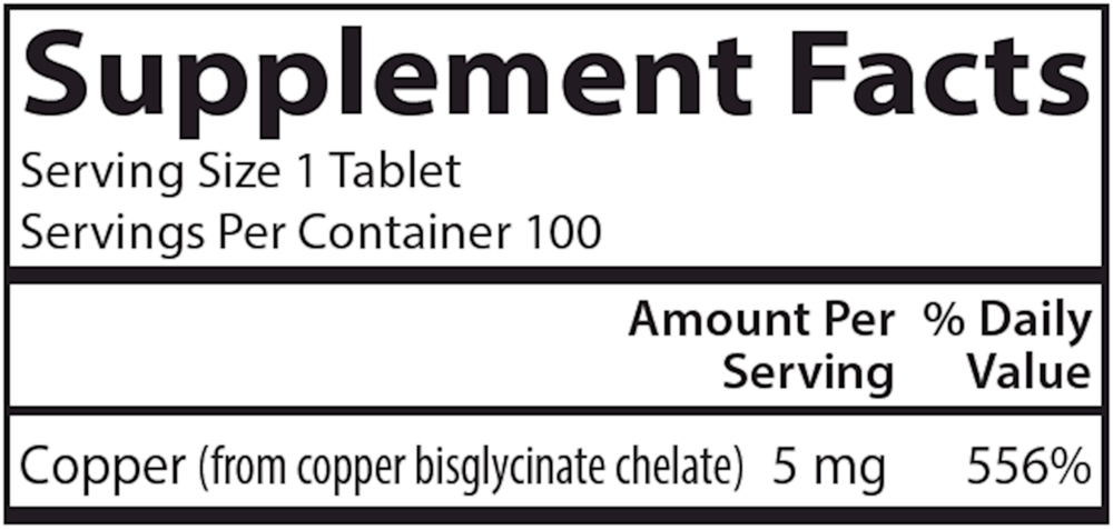 Product image for Chelated Copper.