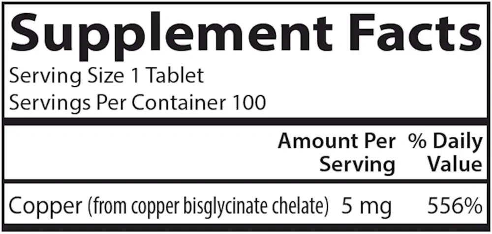 Product image for Chelated Copper.