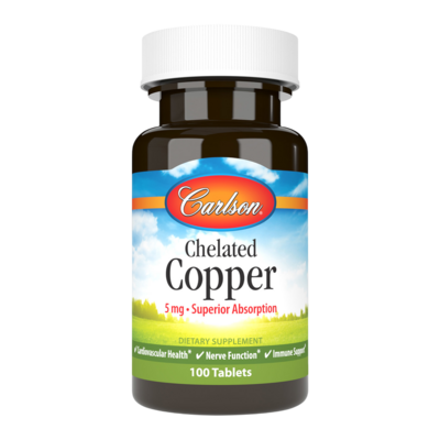 Chelated Copper 100 tablets
