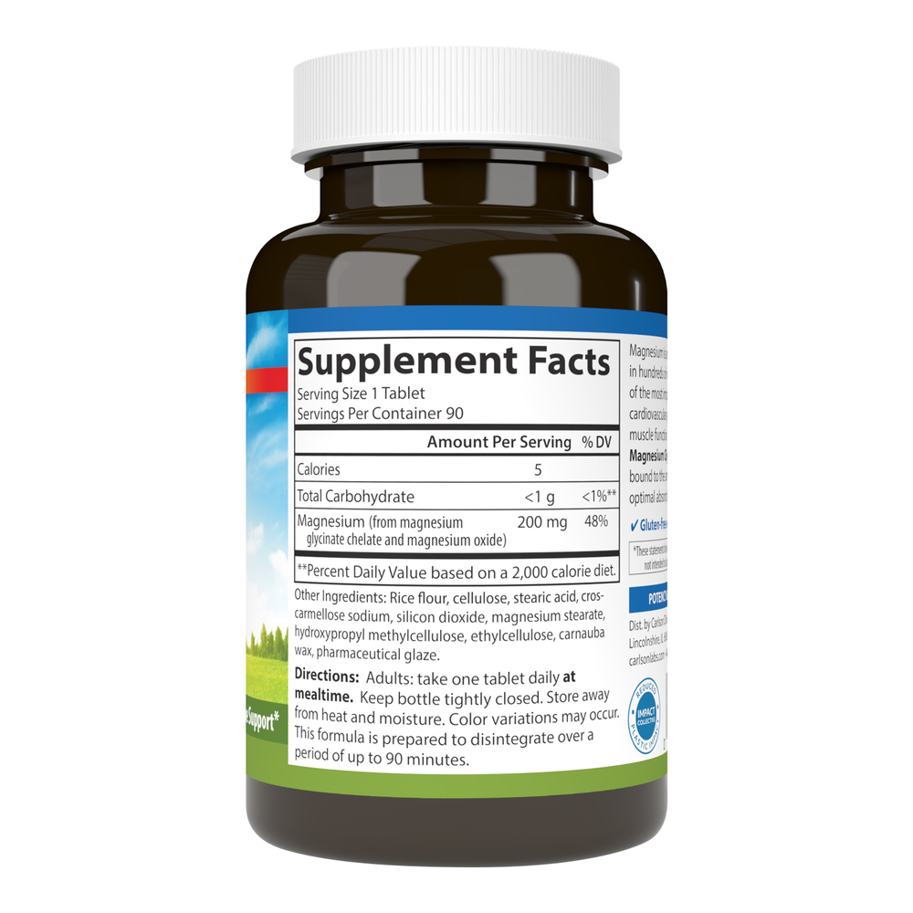 Product image for Magnesium Glycinate 200mg.