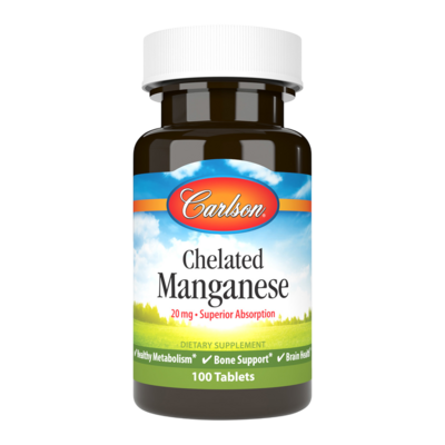 Chelated Manganese 100 tablets